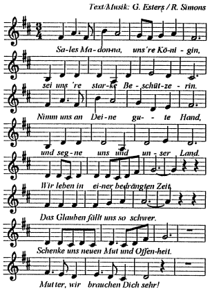 Hymne auf die Sales-Madonna